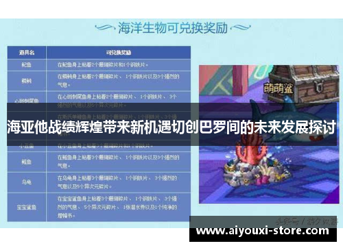 海亚他战绩辉煌带来新机遇切创巴罗间的未来发展探讨